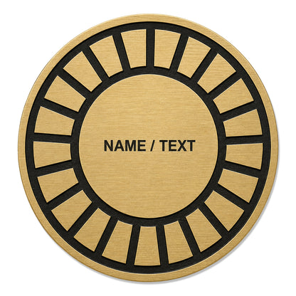 Brass  coaster C8104 - 1