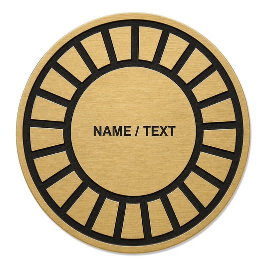 Brass  coaster C8104 - 1