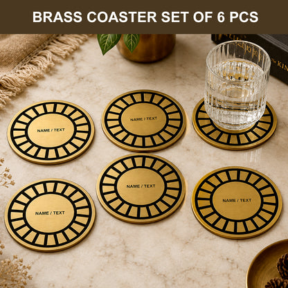 Brass  coaster C8104 - 1