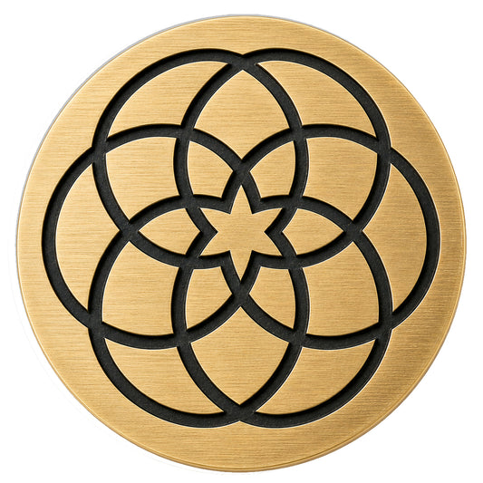 Brass  coaster C8106 - 1
