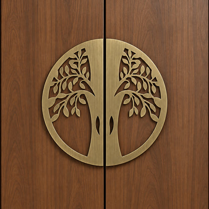 Allied Premium Main Door Handle | Decorative Mandala Design | Luxury Entrance Door Hardware | Stylish & Durable Door Handle Code - D 12