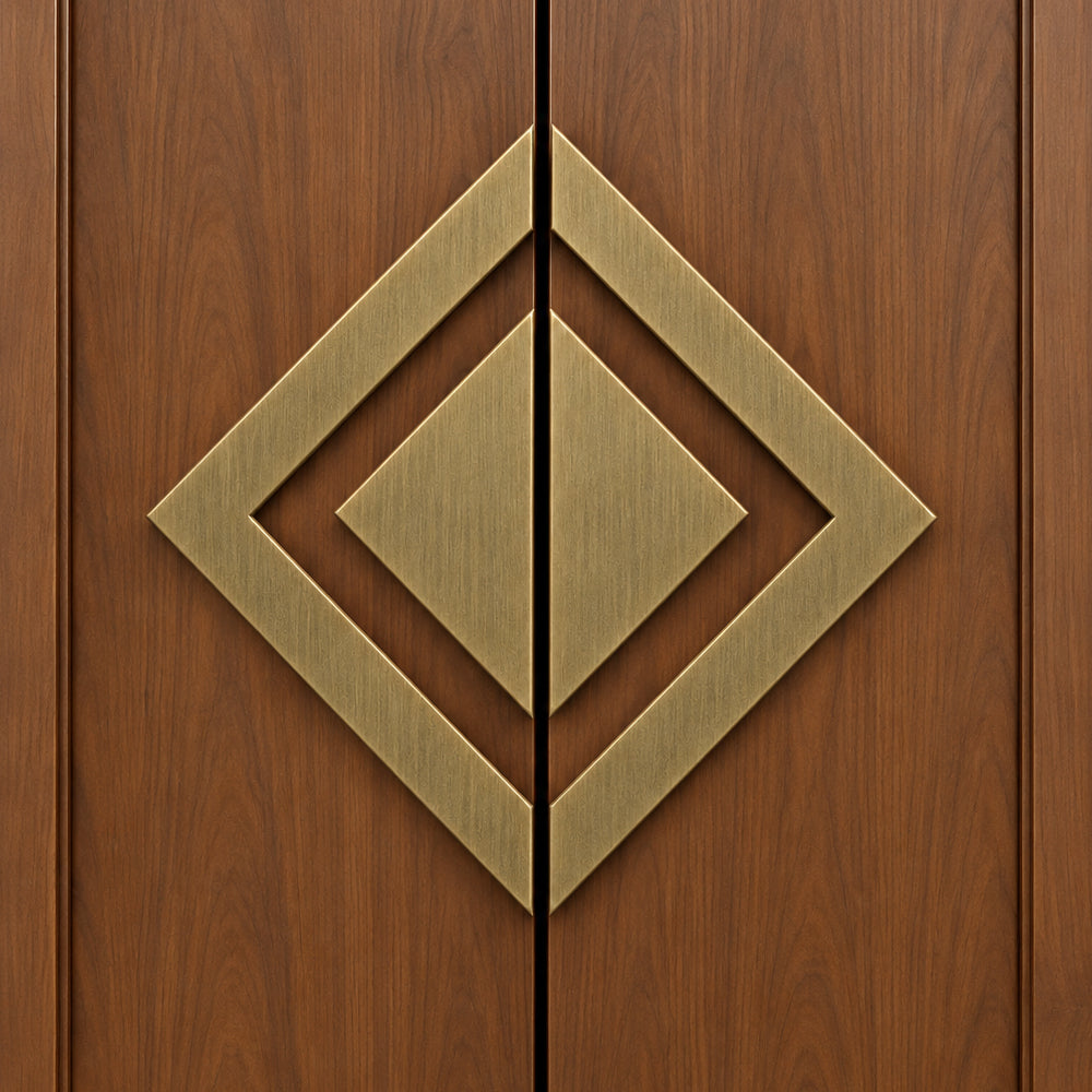 Allied Premium Main Door Handle | Decorative Mandala Design | Luxury Entrance Door Hardware | Stylish & Durable Door Handle Code - D 14