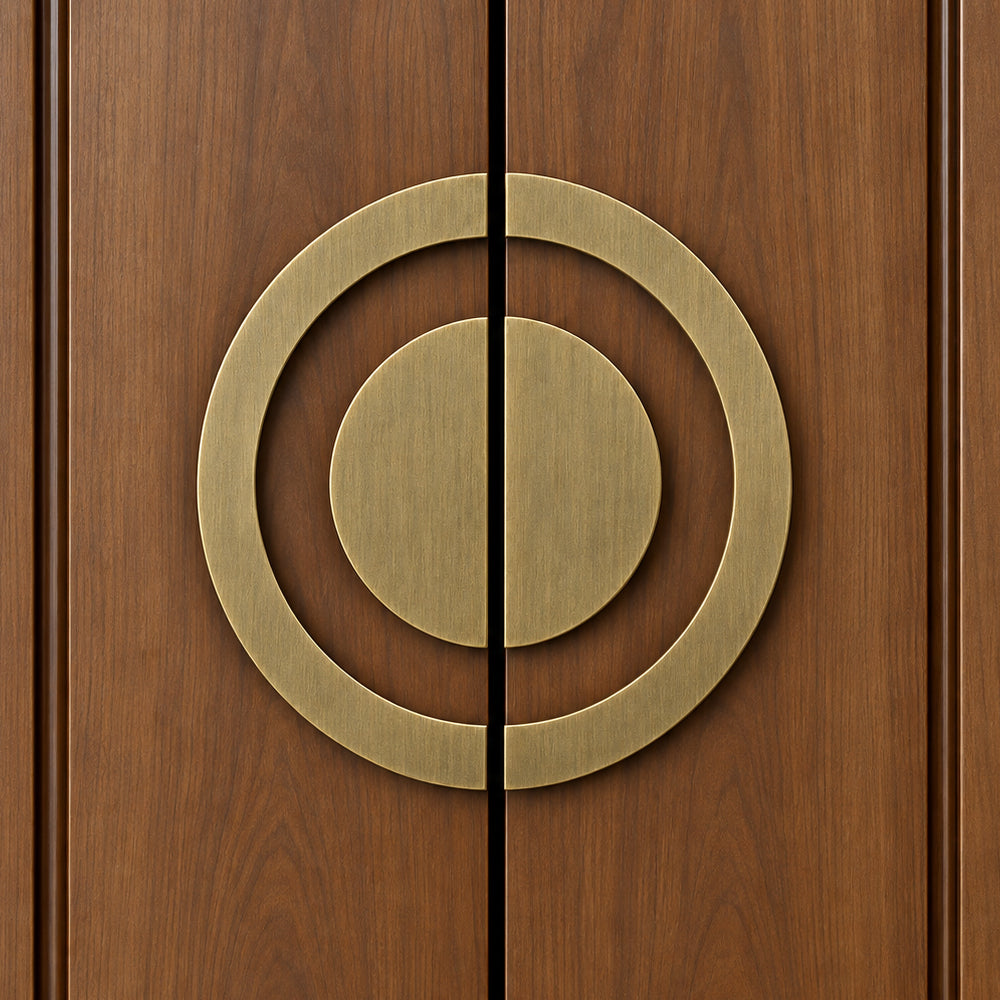 Allied Premium Main Door Handle | Decorative Mandala Design | Luxury Entrance Door Hardware | Stylish & Durable Door Handle Code - D 15