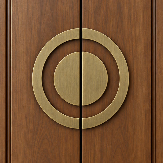 Allied Premium Main Door Handle | Decorative Mandala Design | Luxury Entrance Door Hardware | Stylish & Durable Door Handle Code - D 15