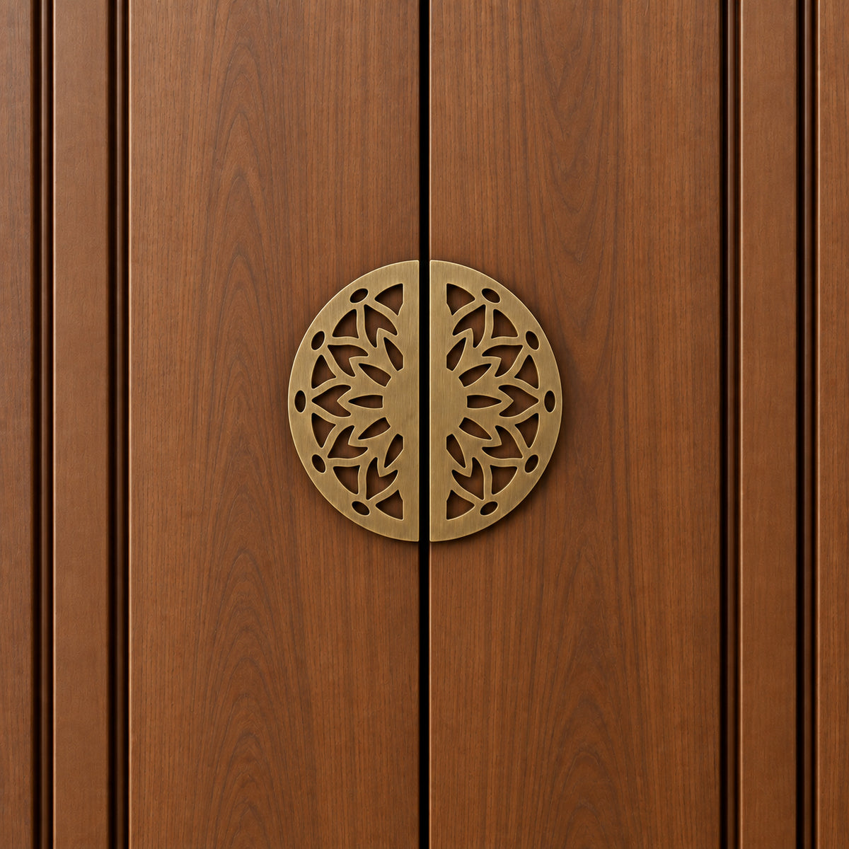 Allied Premium Main Door Handle | Decorative Mandala Design | Luxury Entrance Door Hardware | Stylish & Durable Door Handle Code - D 20