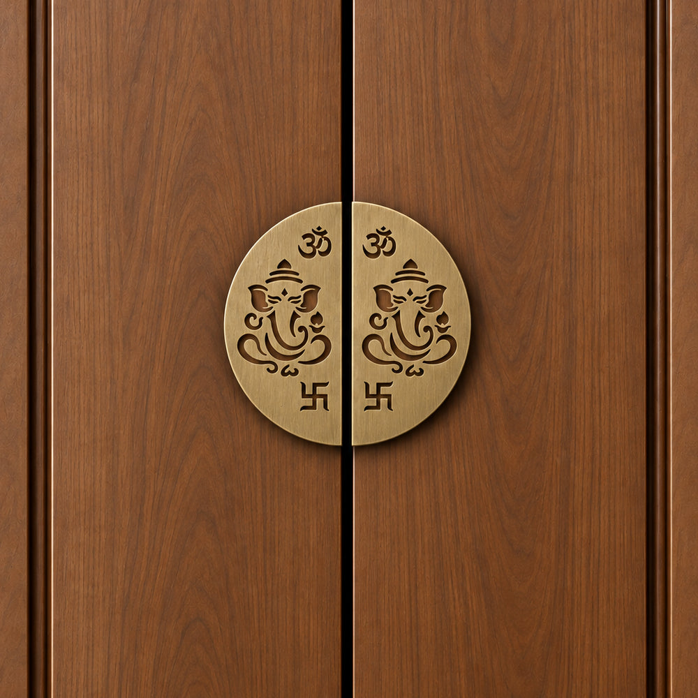Allied Premium Main Door Handle | Decorative Mandala Design | Luxury Entrance Door Hardware | Stylish & Durable Door Handle Code - D 21