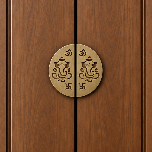 Allied Premium Main Door Handle | Decorative Mandala Design | Luxury Entrance Door Hardware | Stylish & Durable Door Handle Code - D 21