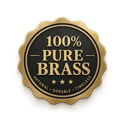 Heavy-Duty Brass Main Door Pull Handle | Allied Code .34